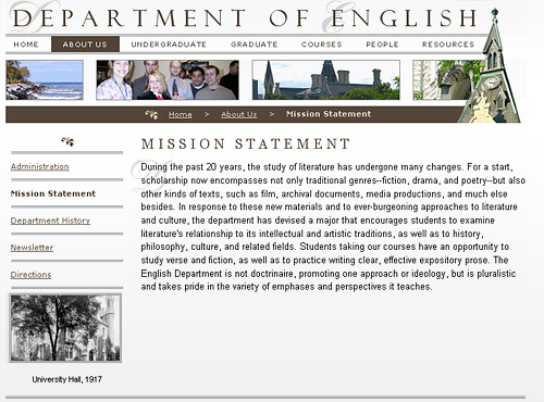 Department of English