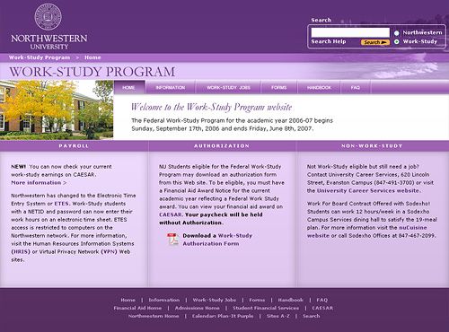 Work-Study Program